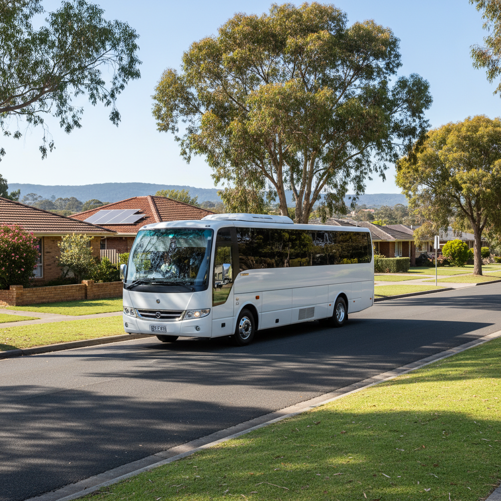 Minibus in Nowra Bomaderry